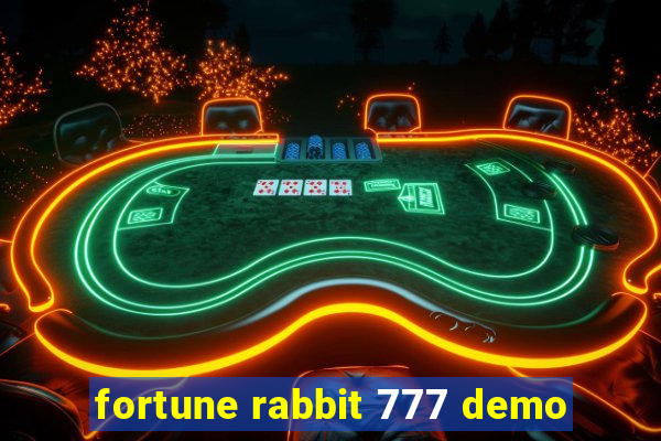 fortune rabbit 777 demo